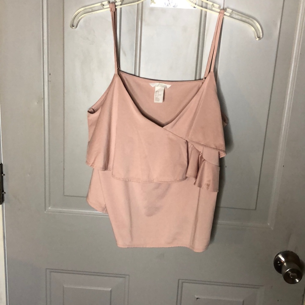 Champagne H&M Dressy Summer Top